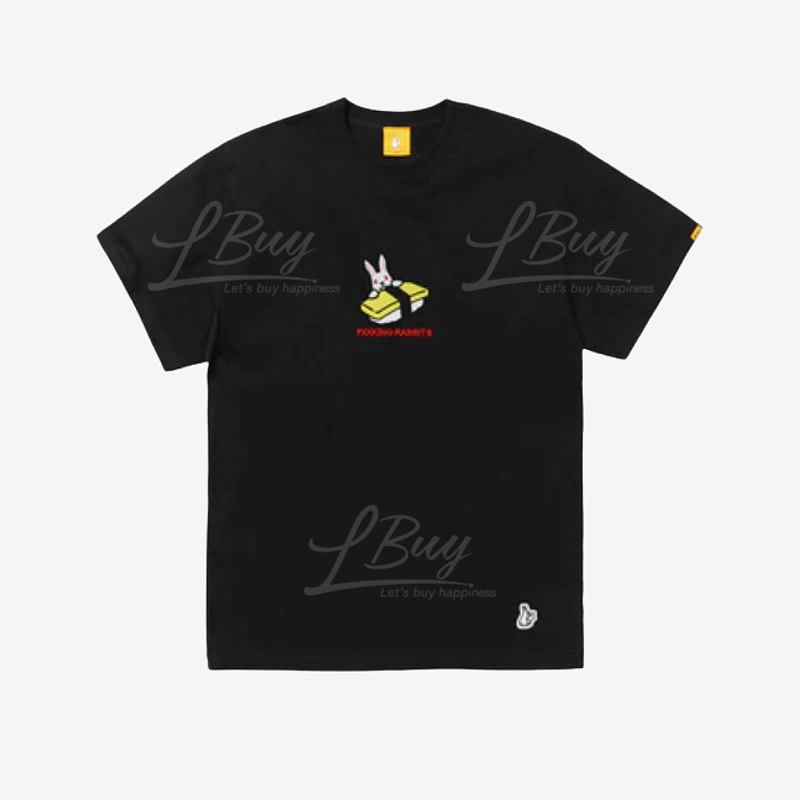 【＃FR2】Embroidery Egg Sushi Rabbit T-shirt Tシャツ Embroidery Egg Sushi Rabbit T-shirt – #FR2