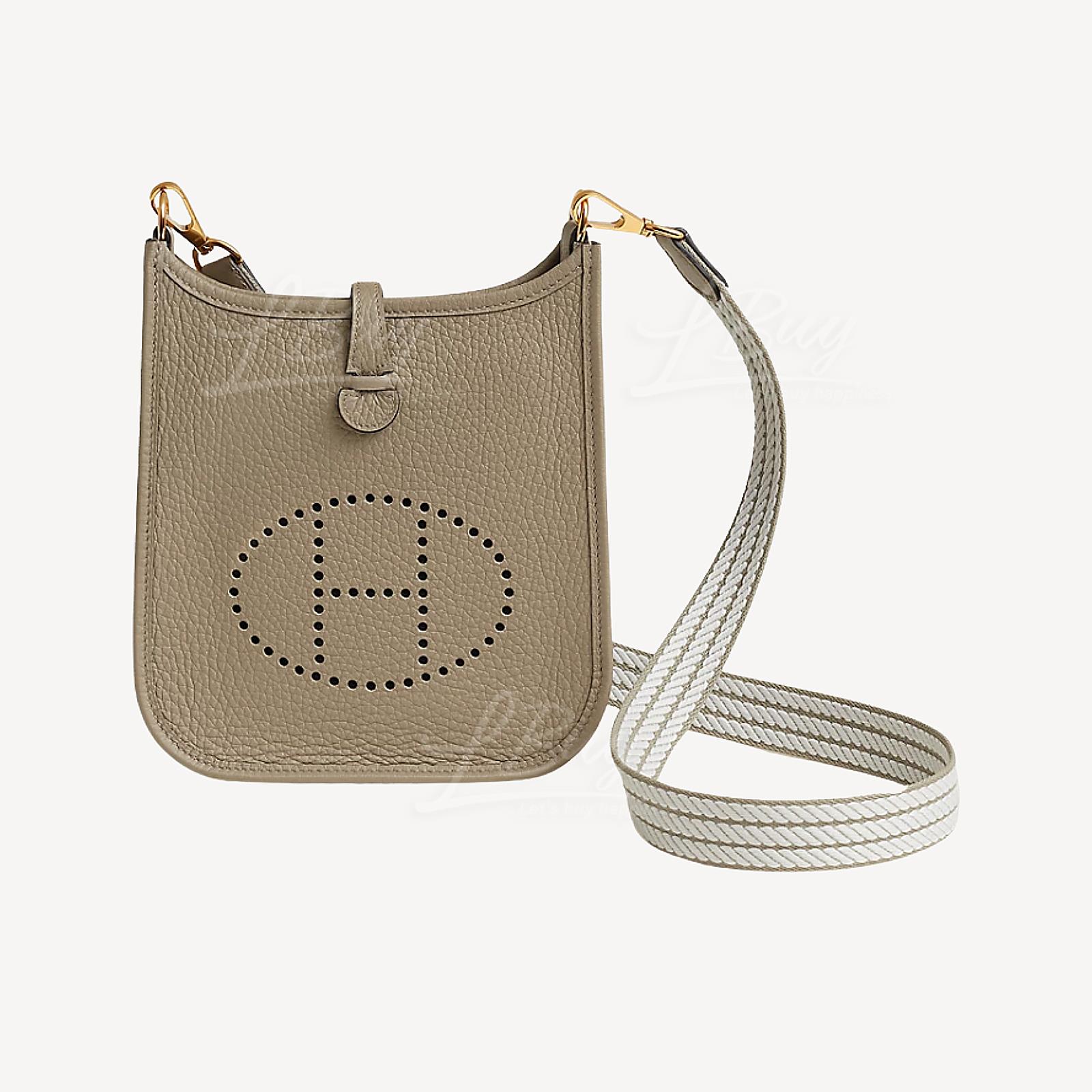 Hermes Mini Evelyne 16 Amazone Bag 8Q金扣 编织带