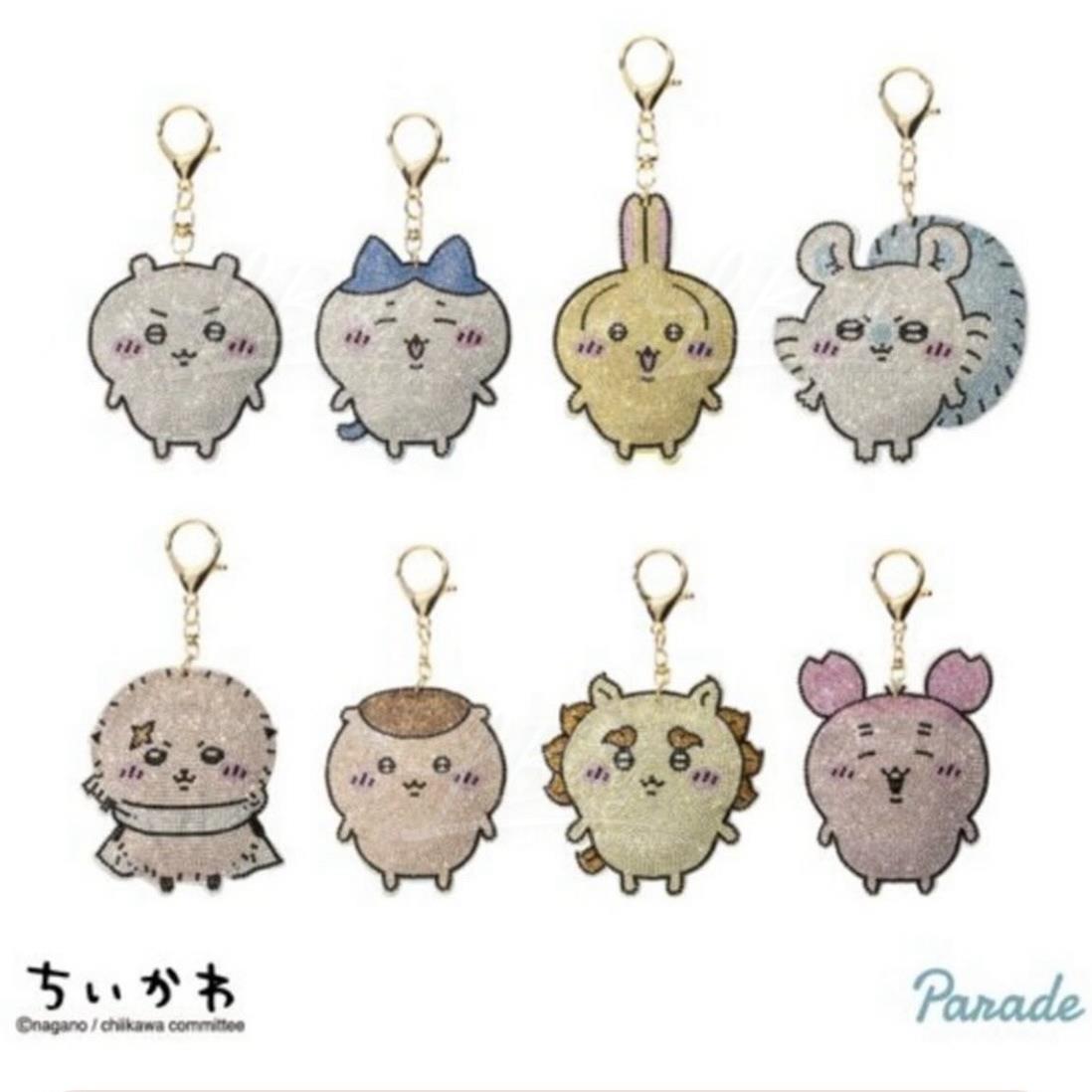 Chiikawa Crystal Diamond Keychain 2 Rabbit Rabbit