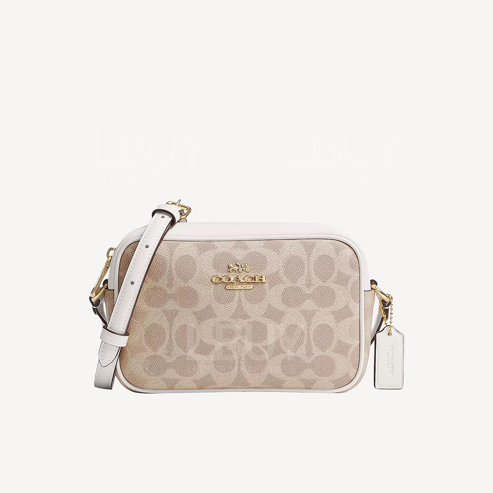 Coach Mini Jamie Camera Bag In Signature Canvas