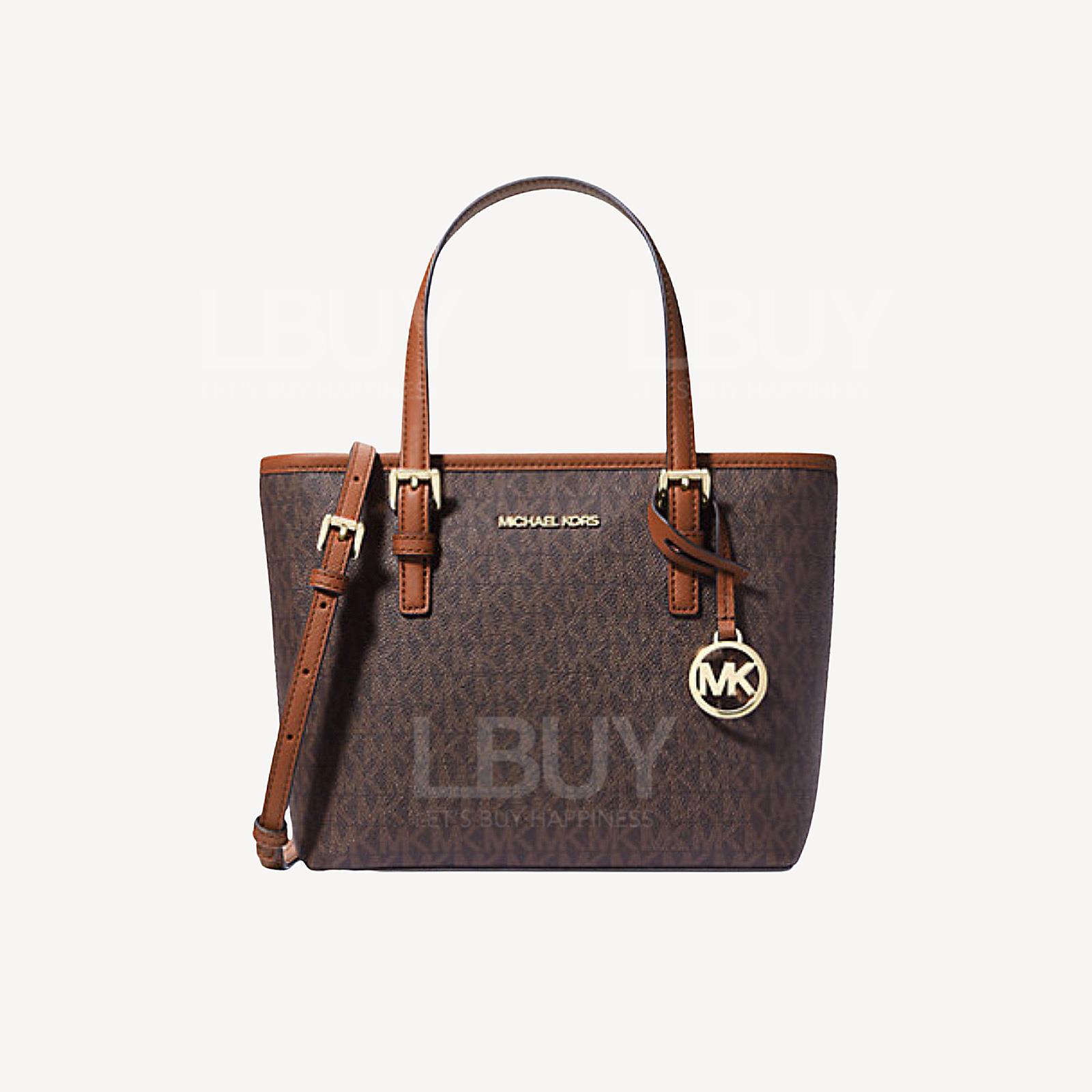 Jet Set Travel Extra-Small Logo Top-Zip Tote Bag