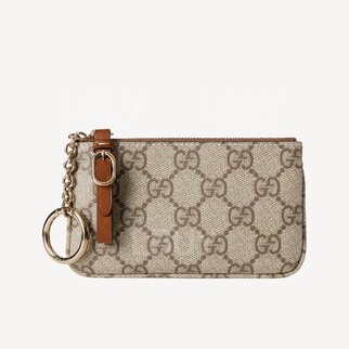 Gucci GG Emblem key case