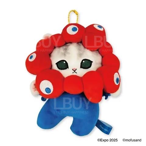 Mofusand x Japan Osaka Expo 2025 Wool Doll Hanging Decoration (Standing Cat)