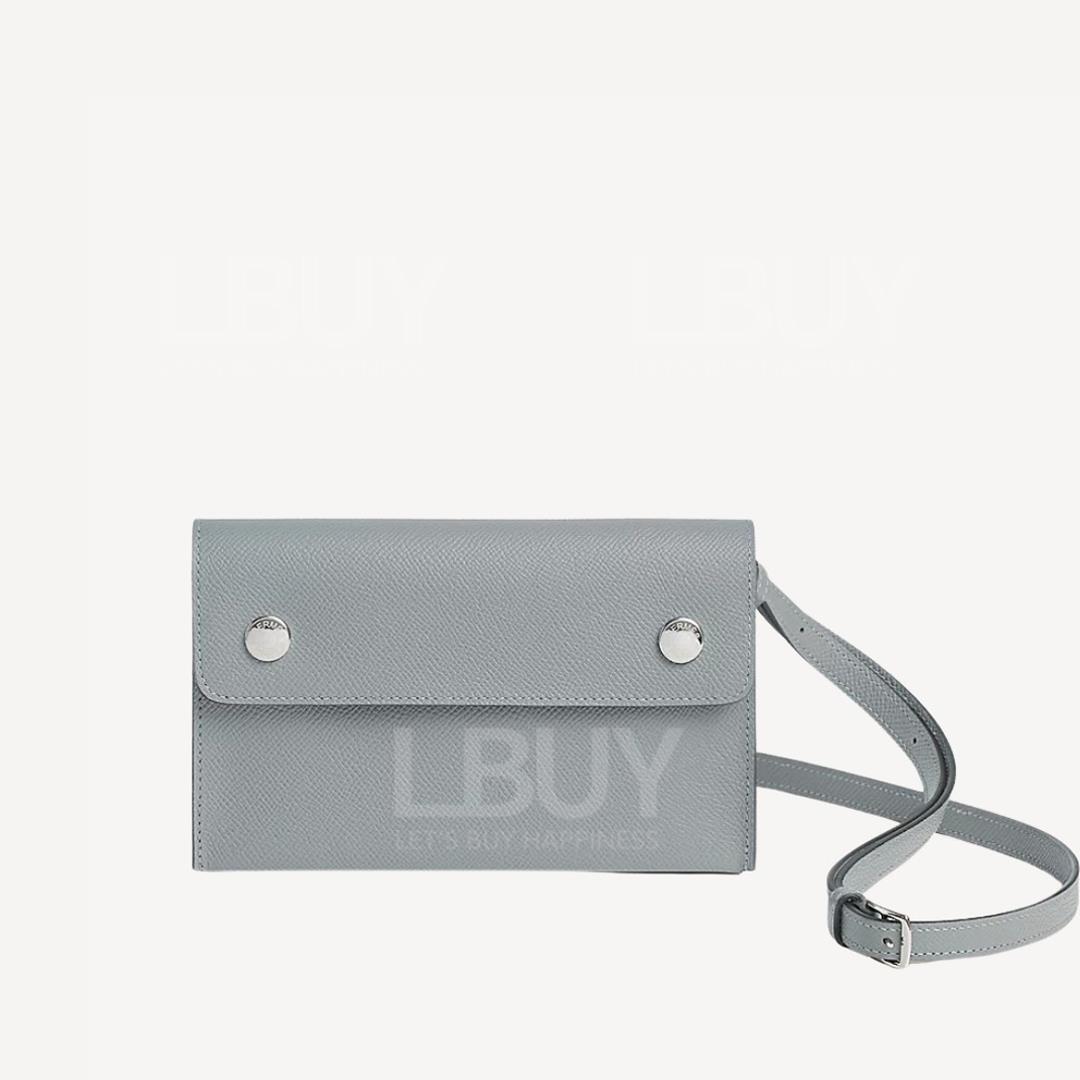 Hermes Portafoglio Hermesnap Bleu Glacier