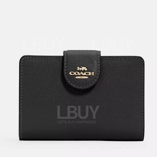 Coach Medium Corner Zip Wallet