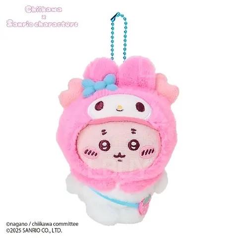 Chiikawa × Sanrio Union Limited Furuhonya Doll Hanging Decoration (My Melody x Furuhonya Ancient House)