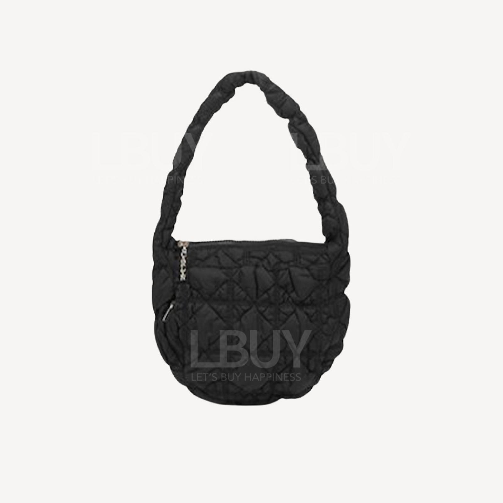 韩国 Carlyn Soft Size M 云朵包 - I款 Black