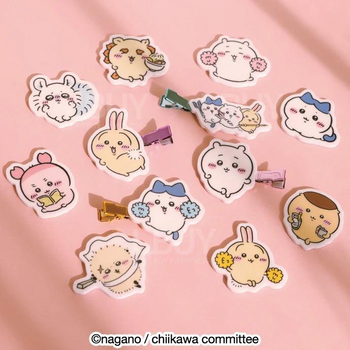 Ensky Chiikawa 任选！压夹亚加力 随机1款