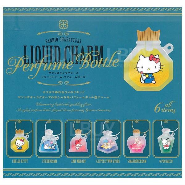 Sanrio角色 香水瓶造型液體吊飾 隨機1款