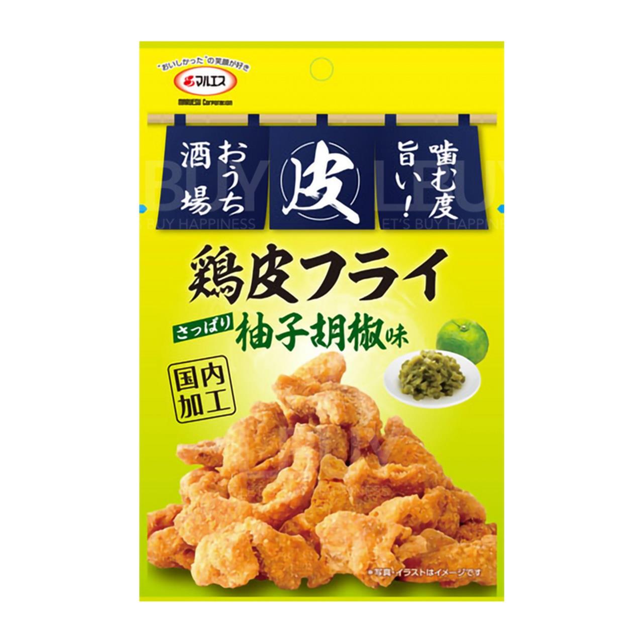 玛鲁斯脆炸鸡皮(柚子胡椒味) 33g