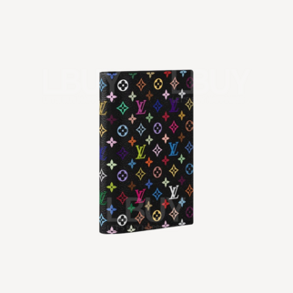 LV x TM Passport Cover Black Color Monogram M13414