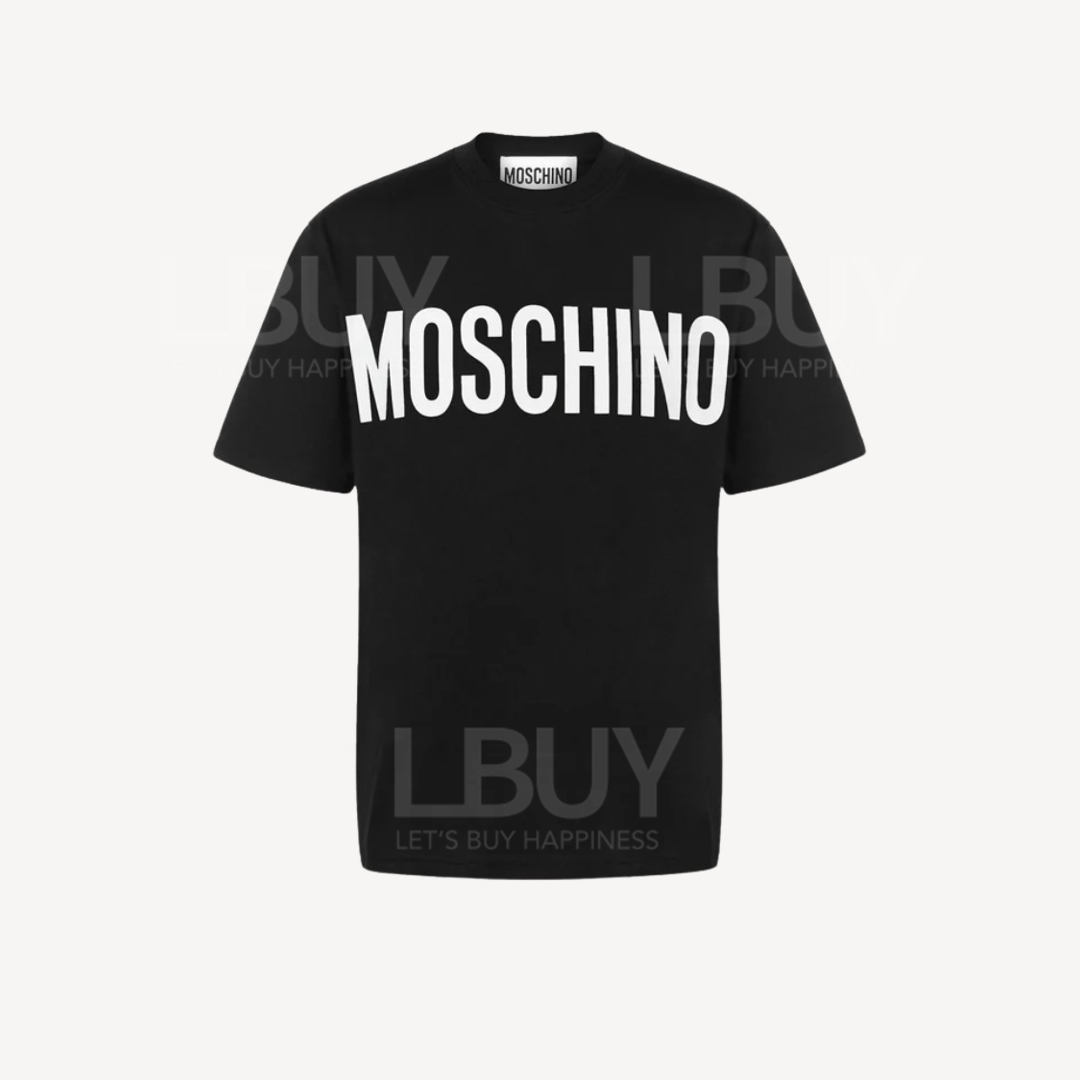 Moschino Logo Black T-Shirt