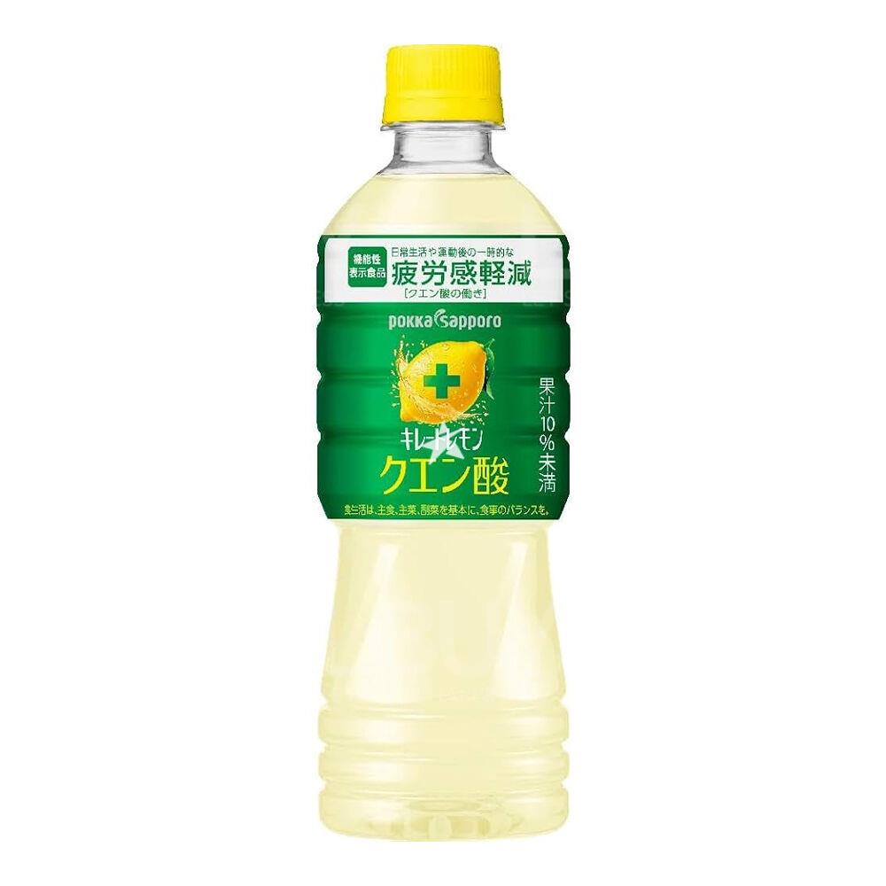 pokka sapporo 檸檬果酸飲品525ml