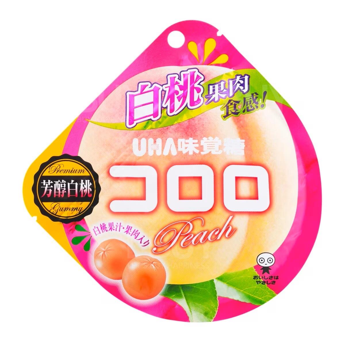 CORORO味覺軟糖。桃味 40g