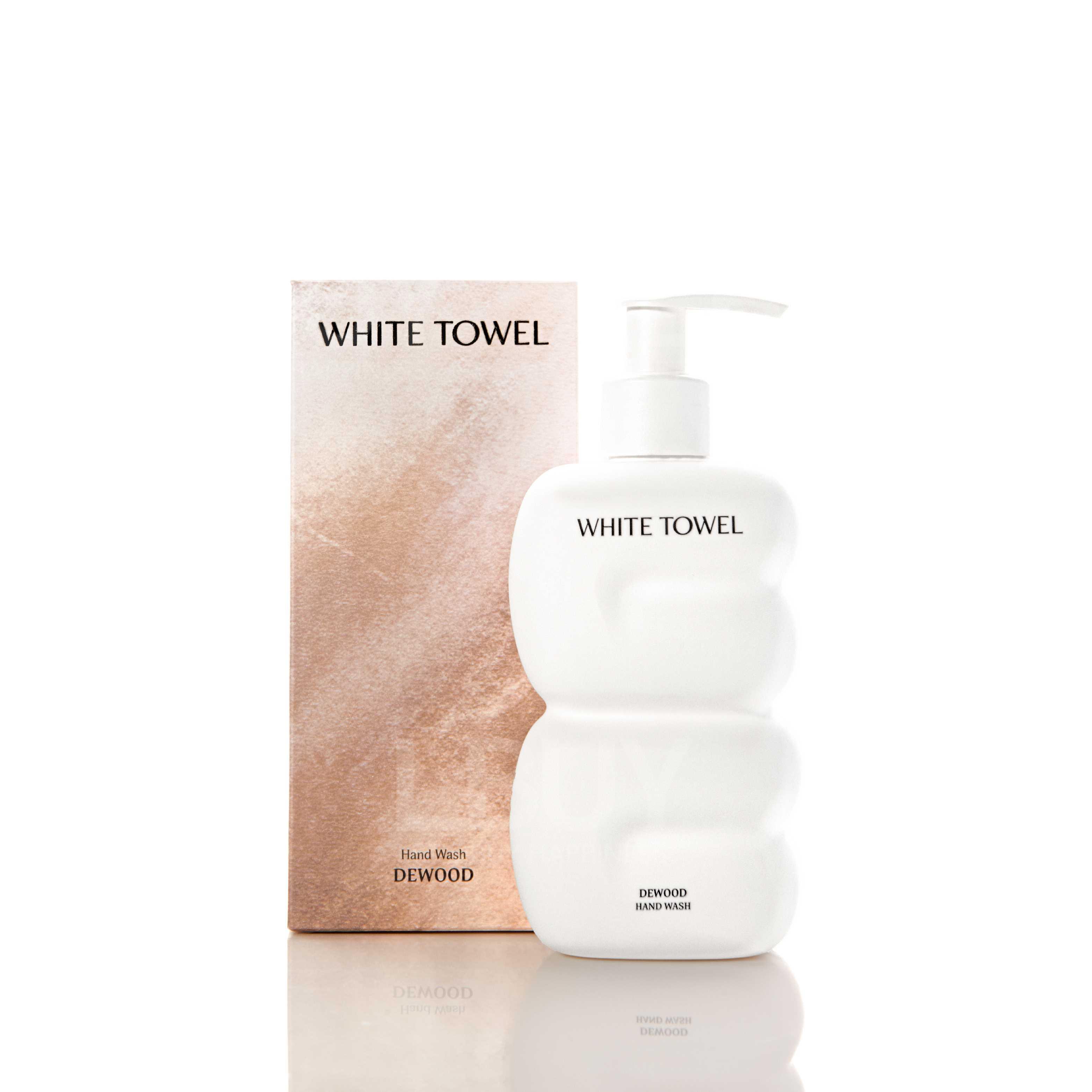 White Towel Hand Wash - Dewood 350ml
