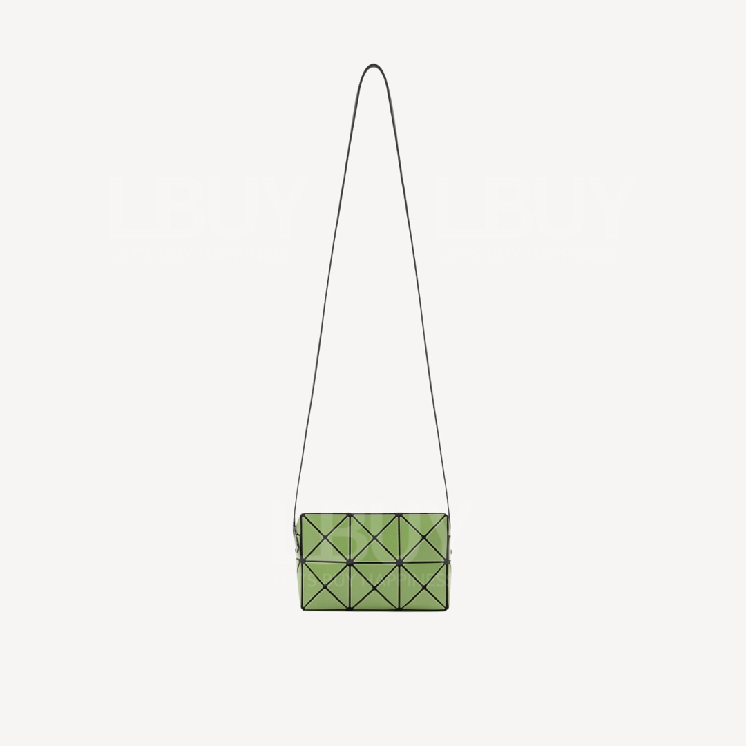 Bao Bao Issey Miyake Cuboid Metallic Shoulder Bag Matte Mocha no.69