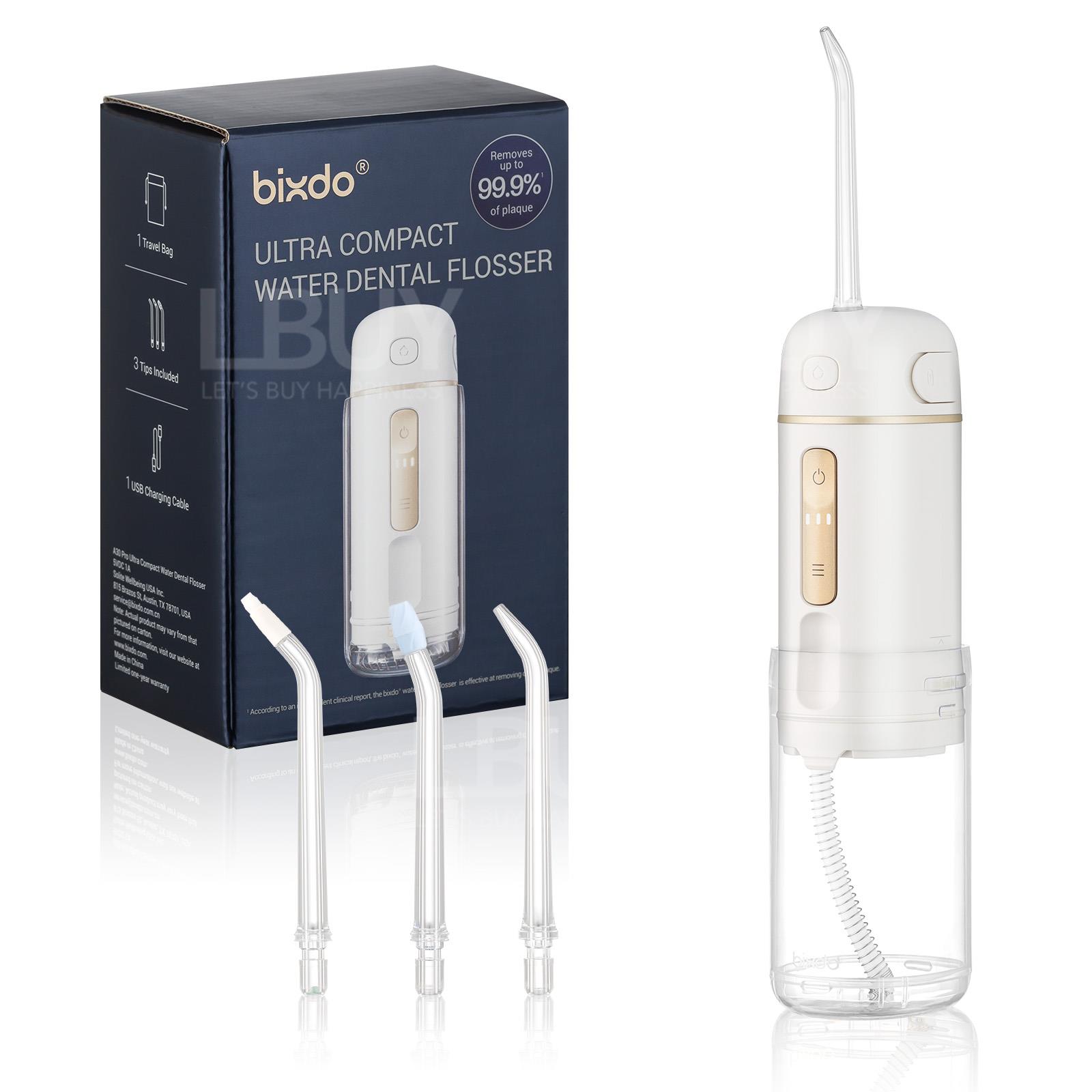 bixdo A30 Pro Portable Water Dental Flosser - White