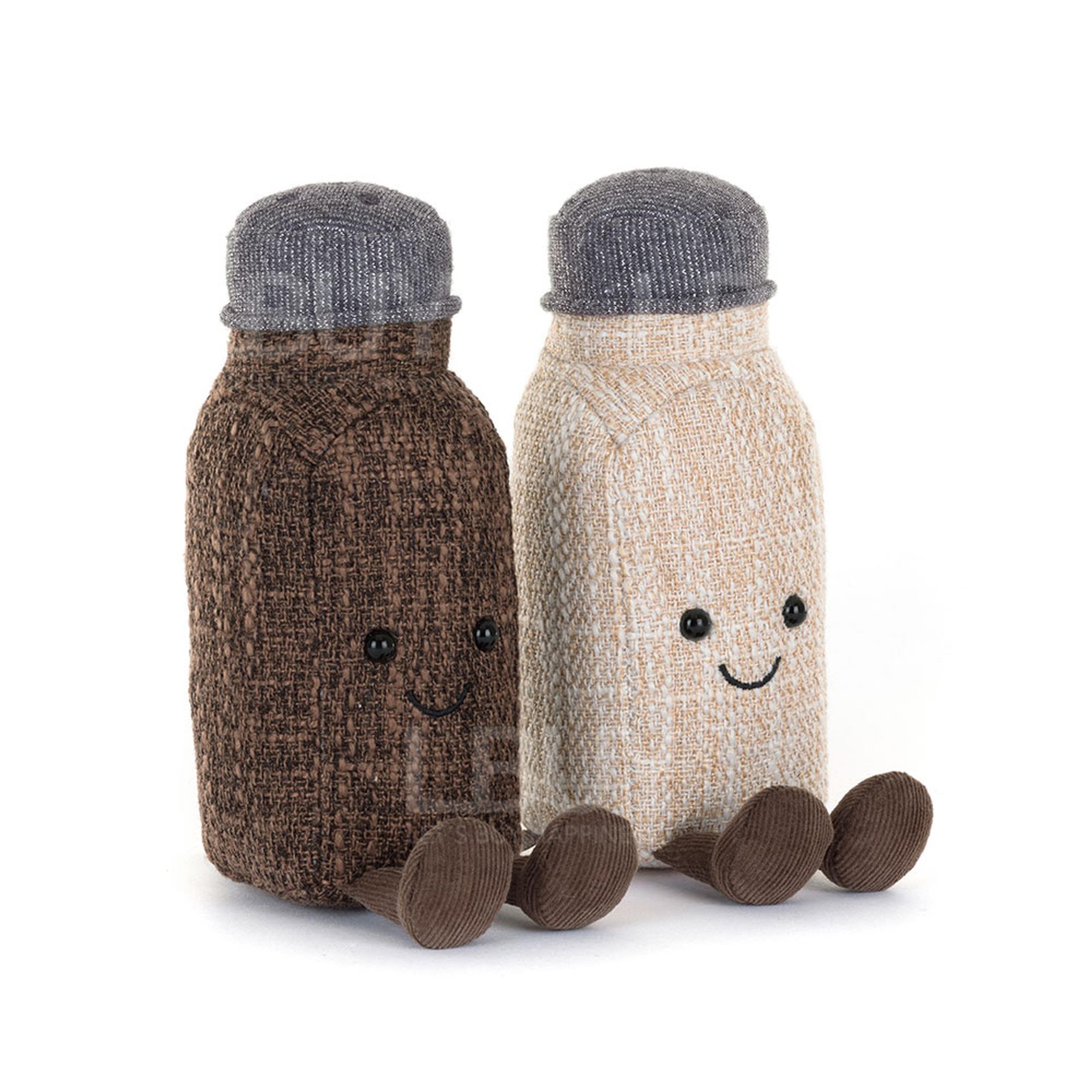 Jellycat Amuseables Rocksy Salt & Miller Pepper