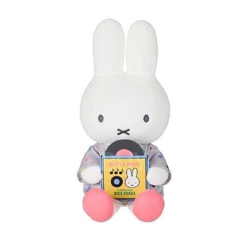MIFFY 30CM 音樂黑膠唱片公仔