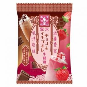 森永雙式牛奶軟糖 (朱古力 及草莓拿鐵味) 90g