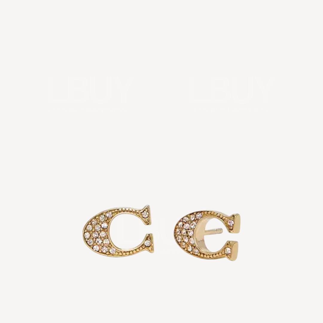 Coach Signature Stud Earrings