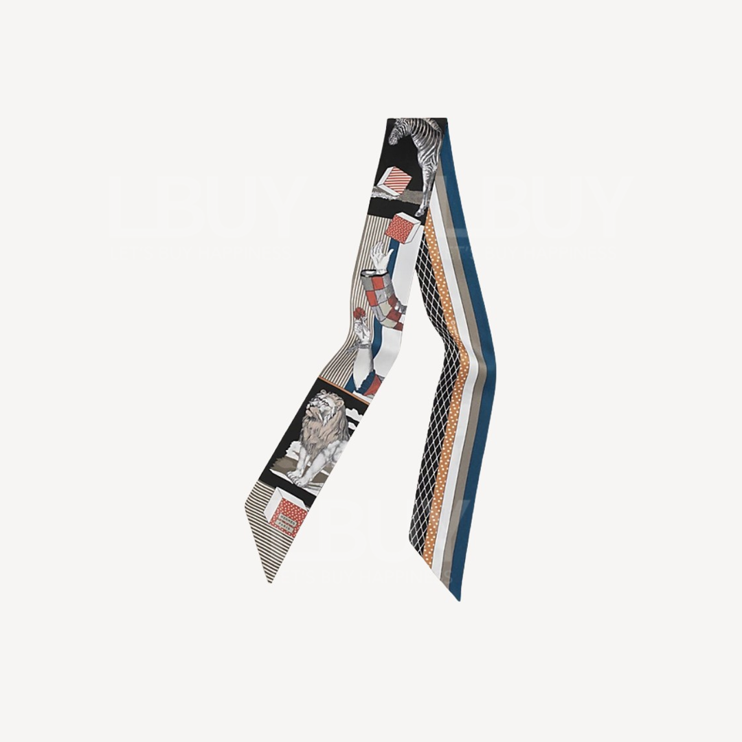 Hermes Grand Theatre Nouveau Twilly Black Etoupe Terracotta