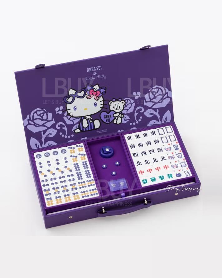 Sanrio Hello Kitty ANNA SUI水晶麻將組