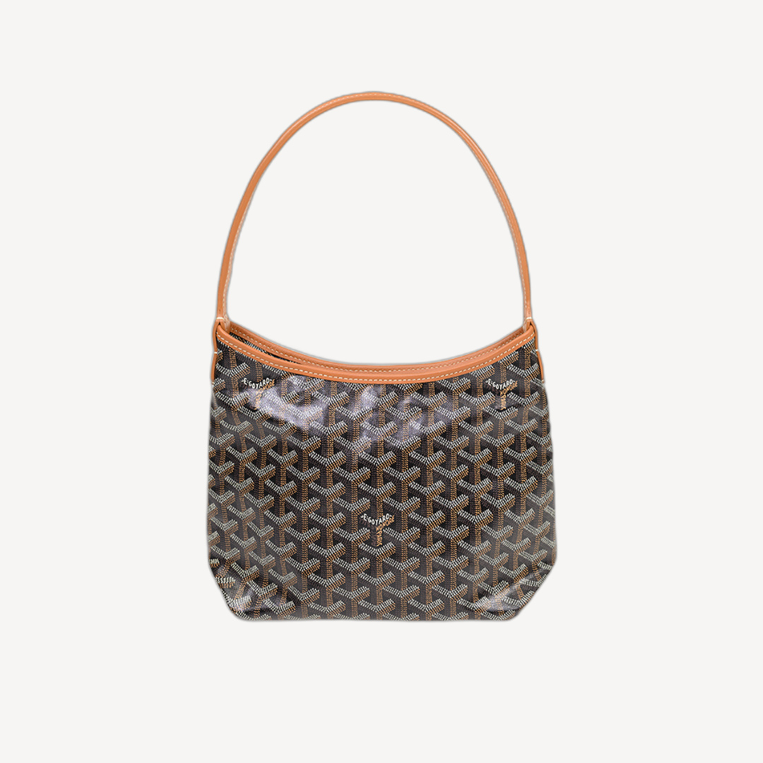 Goyard Hobo Boheme Mini 單肩袋 黑併啡色