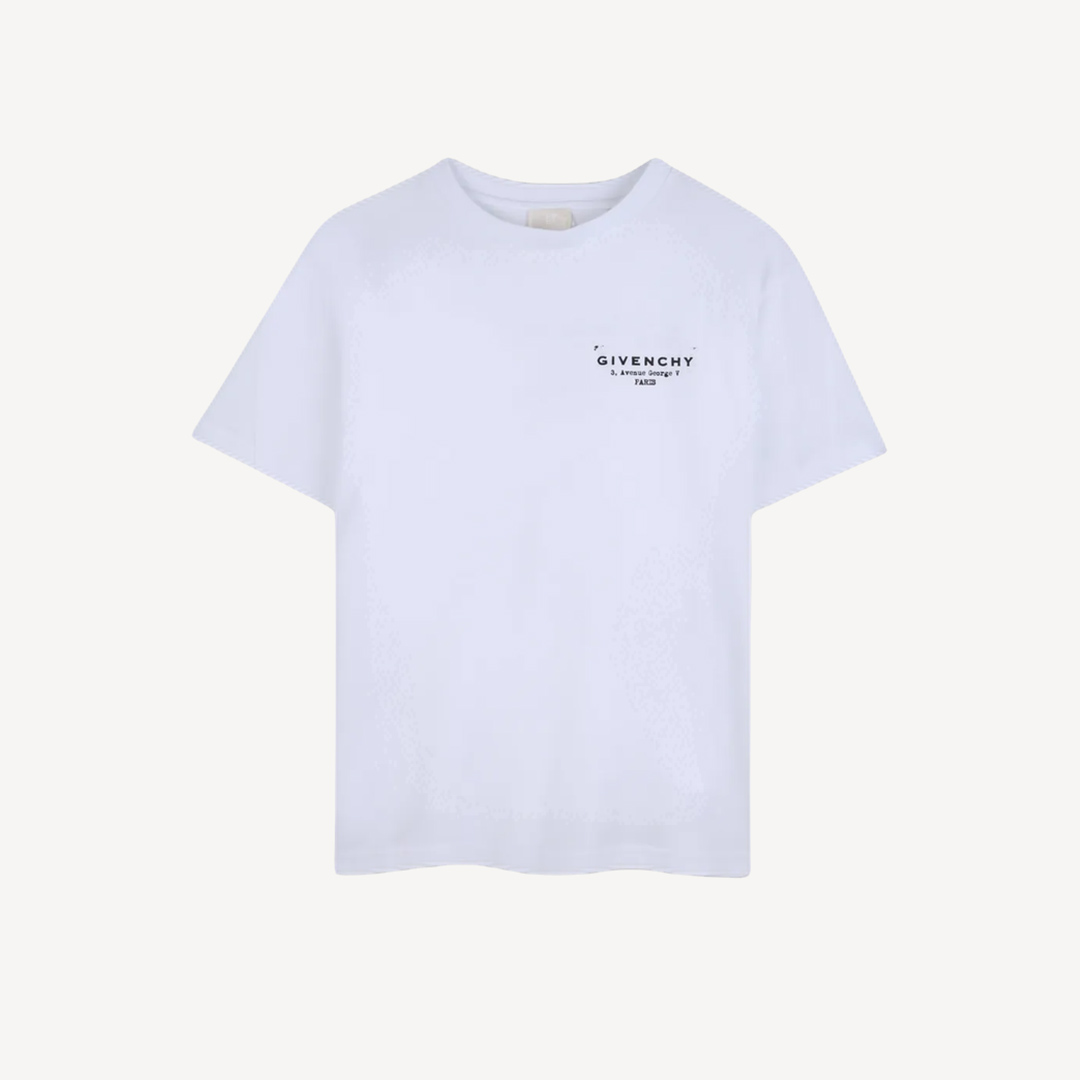 Givenchy 白色短袖T恤 H31075