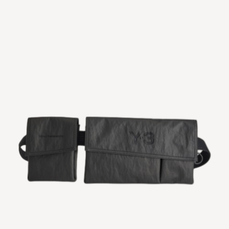 Y-3 Multi Pocket Sling 黑色工装多口袋斜背包 KE6082